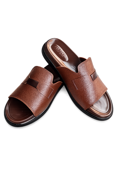 Brown & Black  Premium Soft Sole Slides for Men