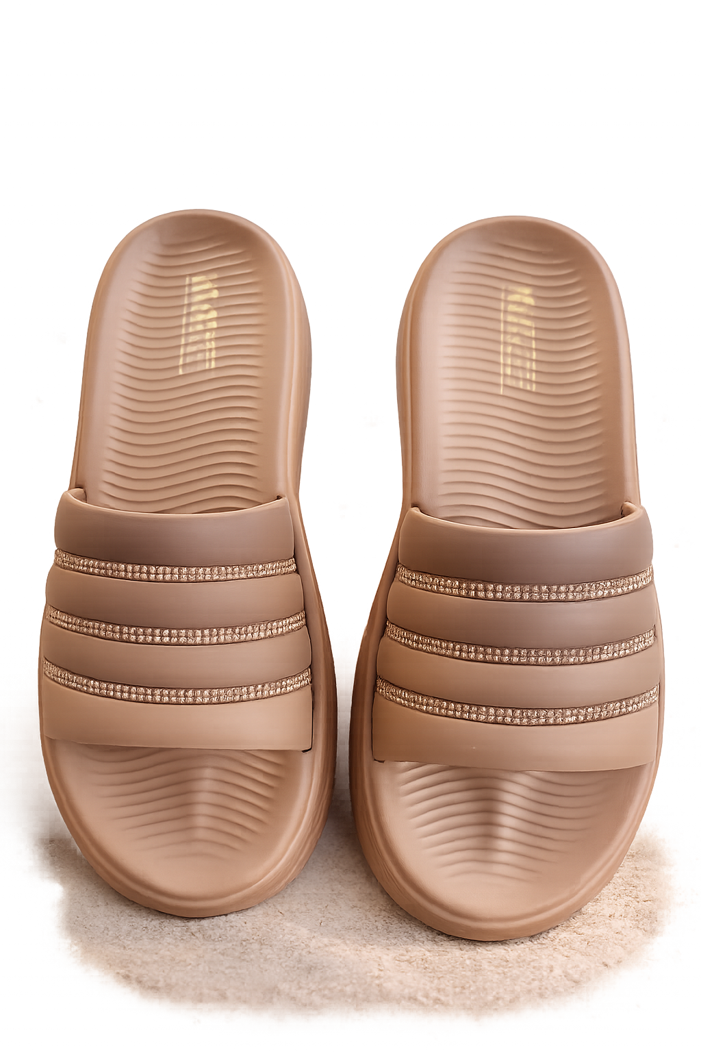 Women's Rhinestone Comfort Slider