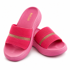 Women's Rhinestone Comfort Slider
