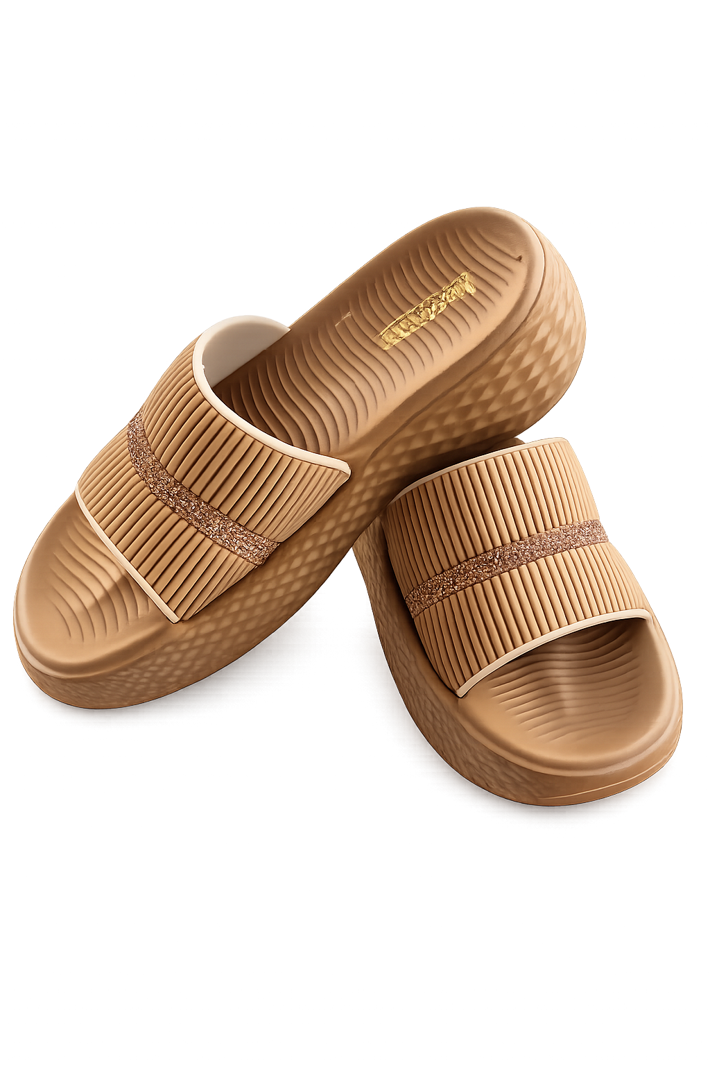 Women's Rhinestone Comfort Slider