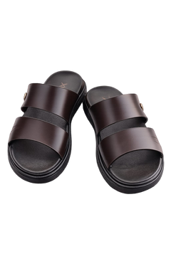 Premium Men's Double Strap Comfort Slides