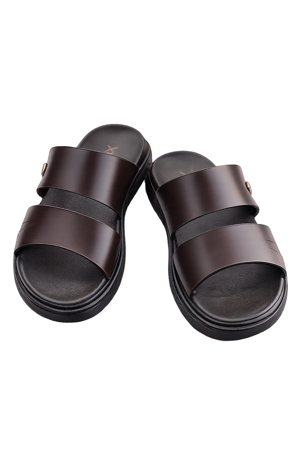 Premium Men's Double Strap Comfort Slides