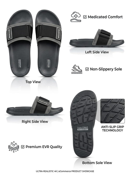 Men's Comfort Slide Slippers